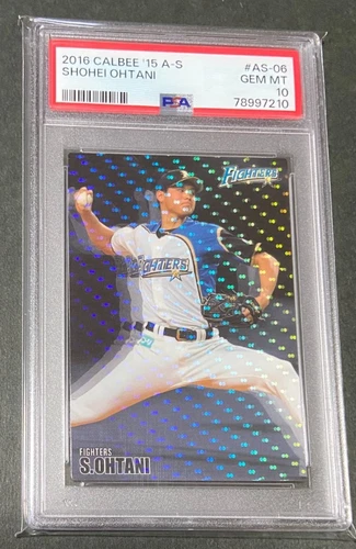 Shohei Ohtani 2016 CALBEE 2015 ALL-STARS #AS-06  PSA 10  t125