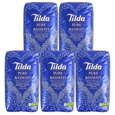 10kg (5x2kg) Tilda Basmati Reis Basmati Rice Basmatireis Langkorn Reis