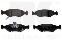 Bremsbelagsatz Scheibenbremse NK 223519 FüR Shuma FA Sephia SUV KIA K00 Sportage