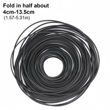 50x Rubber Drive Belt Fold 4cm to 13.5cm for Cassette Recorder Repair Parts