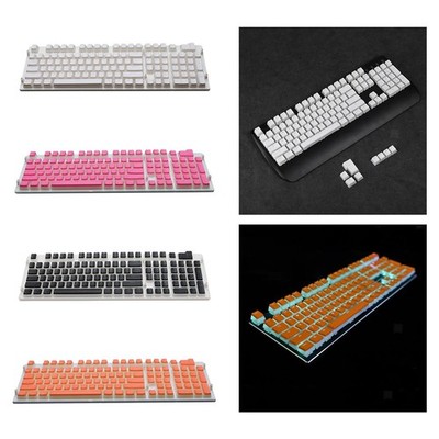 108 Tasten Keycaps Pudding Keycaps Set DIY für Cherry MX Mechanische Tastatur
