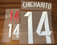 Mexico 2014 Chicharito Player Size Soccer Shirt Nameset Name Number ID Print