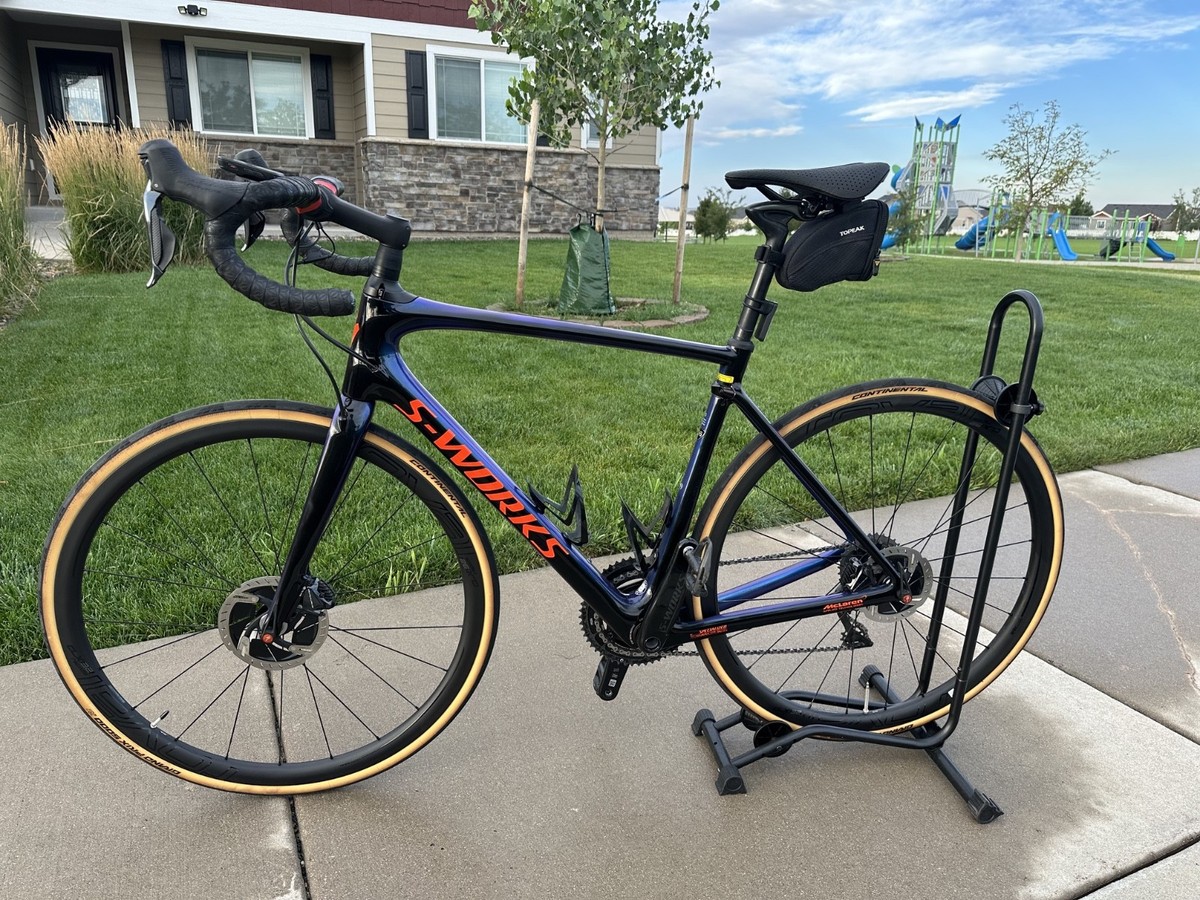 2018 S-Works Roubaix Dura-Ace Di2 Roval Carbon Wheels: 56cm W/ Upgrades