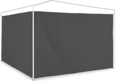 Tende per Gazebo Laterali, Set Da 2, Telo Impermeabile in PVC, Pareti 3X2 M, Sen