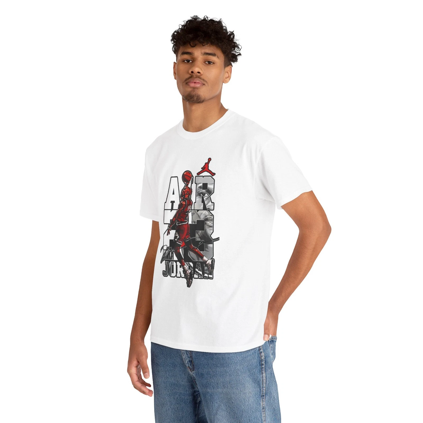 Michael Jordan Graphic T-Shirt | Vintage Sportswear