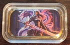 2 oz. .999 Fine Silver 24k Gold Gilded Hayleybug Mint - Neon Warrior - #6 of  10