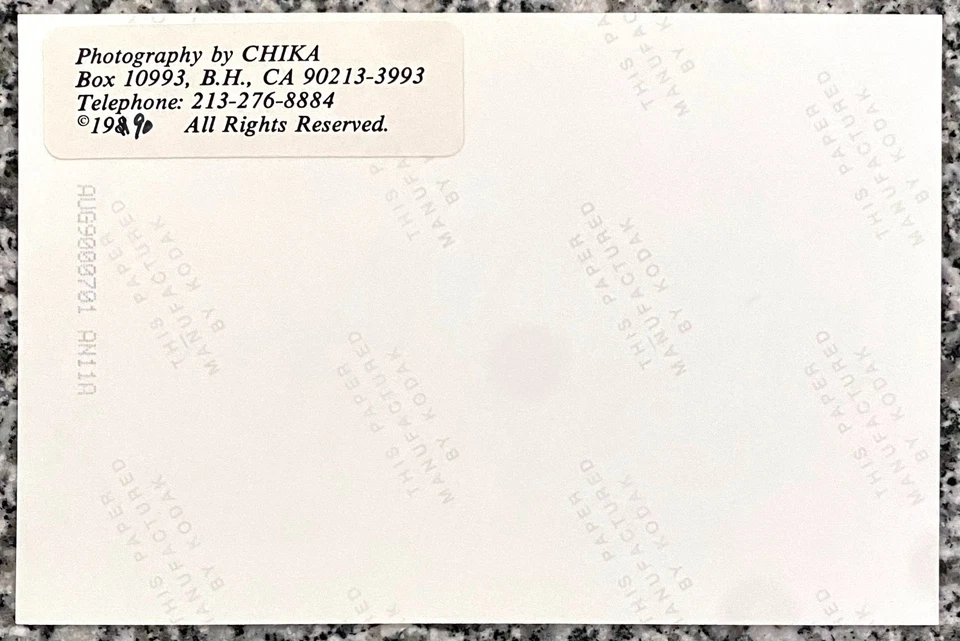 1990 Eddie Murphy "Murphy At The Tyson Vs. Tillman Fight" Type 1 Original Photo - Image 2 of 2