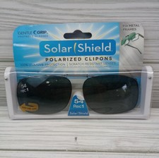 Brand New Foster Grant Solar Shield Polarized Clip-on Sunglasses 54 Rec1