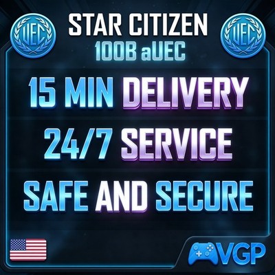 Star Citizen aUEC  100000M  Version 4.7.2 LIVE SC aUEC  100% Positive FB
