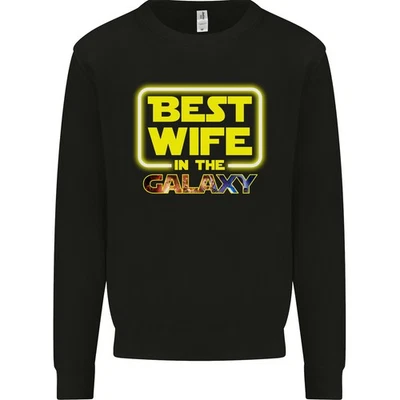 Meilleure Femme Dans La Galaxie Sweatshirt Pour Hommes - Photo 1/2