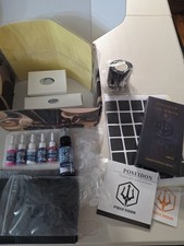 POSEIDON Tattoo Gun Kit with Pen, Batteries, Needles, and Inks for Beginners