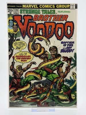 Strange Tales # 170 1973 Marvel Comics ''Baptism Of Fire!'' Brother Voodoo
