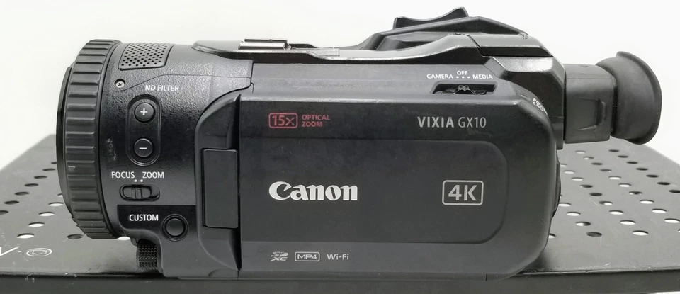 Canon VIXIA GX10 4K Professional Camcorder Black -FOR PARTS OR REPAIR- - Image 4 of 4