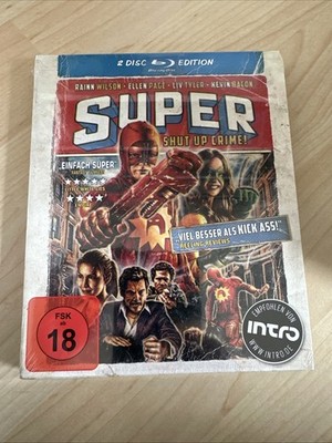 Blu-ray/ Super - Shut Up, Crime! - 2-Disc Blu-ray Mediabook Edition ! NEU !