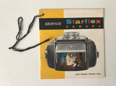 Kodak Brownie Starflex Camera Kodak Dakon Lens Instruction Manual