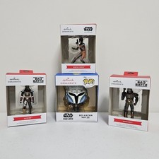 Hallmark Ornament Star Wars Multicolor Bo-Katan Sabine Hunter Wrecker Set 4 NWT