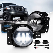 Universal 4 Inch Round Led Fog Lights 12v Driving Lamp