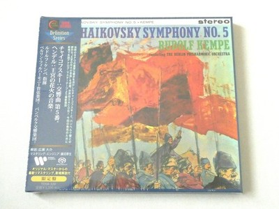 Rudolf Kempe Tchaikovsky Symphony No. 5 SACD Hybrid TOWER RECORDS JAPAN