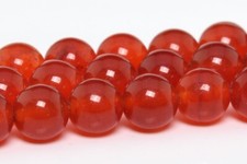 6MM Sun Red Jade Beads Grade AA Round Gemstone Loose Beads