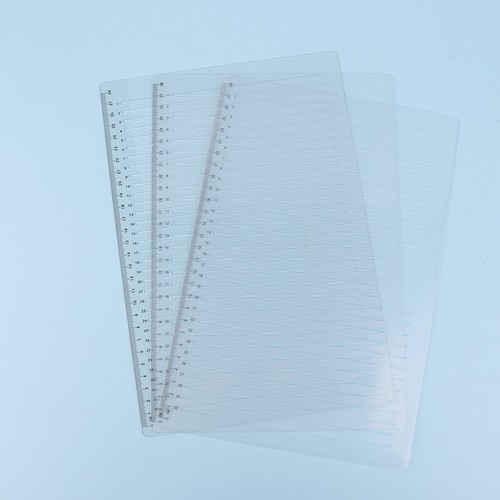 High Quality Straight Line Stencil Ruler Transparent Markings Ruler Template-j - Picture 10 of 15