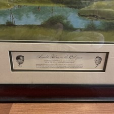 1960 US Open Arnold Palmer Cherry Hills Country Club Framed Donald Moss Print