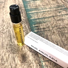 OUD AQUILARIA by Oman Luxury (2ml-sample), Spice Velvety Rose Brand New in Box
