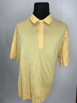 Fairway and Greene Performance Polo Shirt Yellow solid Size extra Large XL SS | eBay