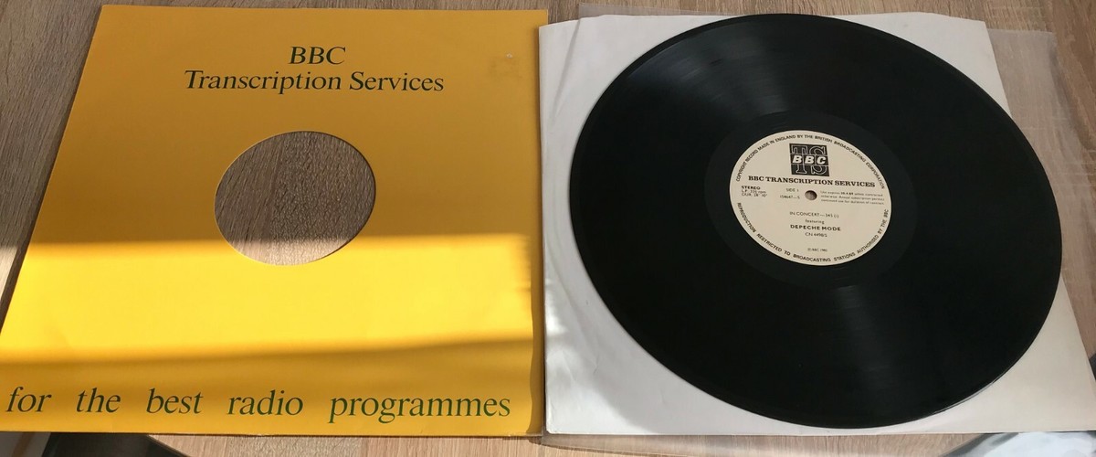 レア貴重レコード BBC In Concert 345 Depeche Mode レア貴重レコード BBC In Concert 345 Depeche Mode 【公式通販】