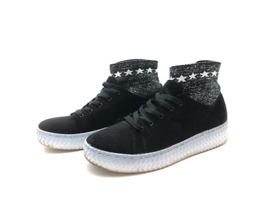 Graceland women's sneakers trainers low shoes lace-up comfort black size 39