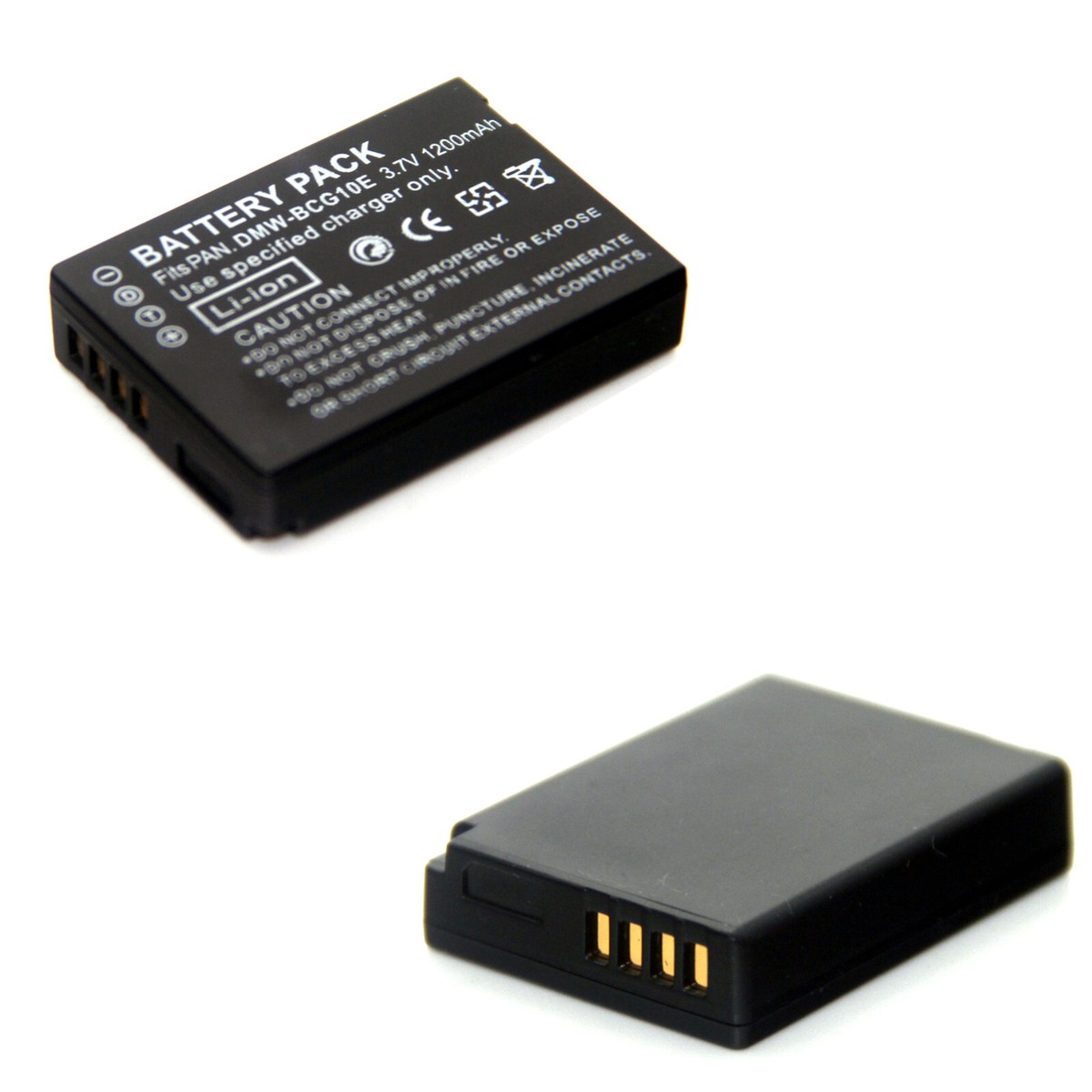 USA Battery For DMW-BCG10 Panasonic Lumix DMC-ZX1 A DMC-ZX1K DMC