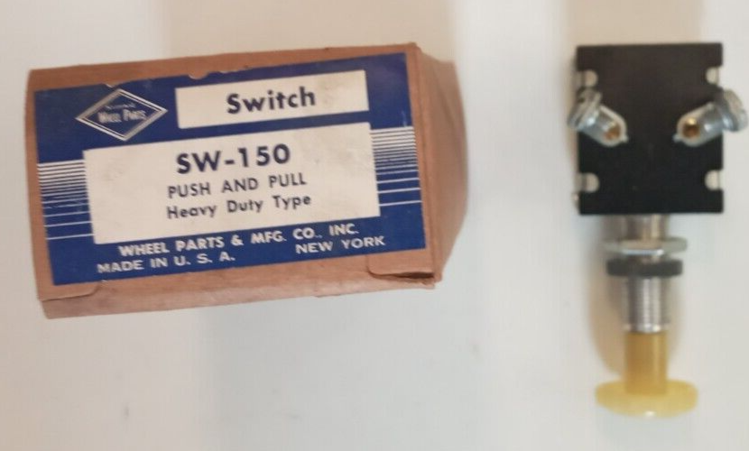 On Off Push/Pull On Off Switch. USA Made | eBay