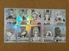 The Quintessential Quintuplets card Holo anime card 10set