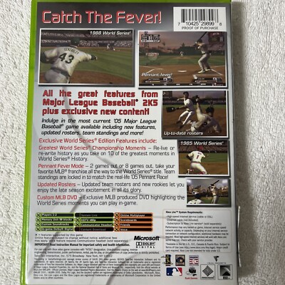 Major League Baseball 2K5: World Series Edition (Microsoft Xbox