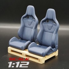 112 Recaro Sportster Style Racing Seats For 112 Scale Model Cars