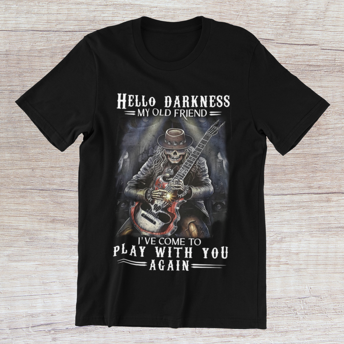 DISTURBED The Sound of Silence T-Shirt Heavy Metal Hard Rock Band