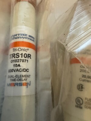 tri-onic 8 new fuses g1027071 trs10r free shipping