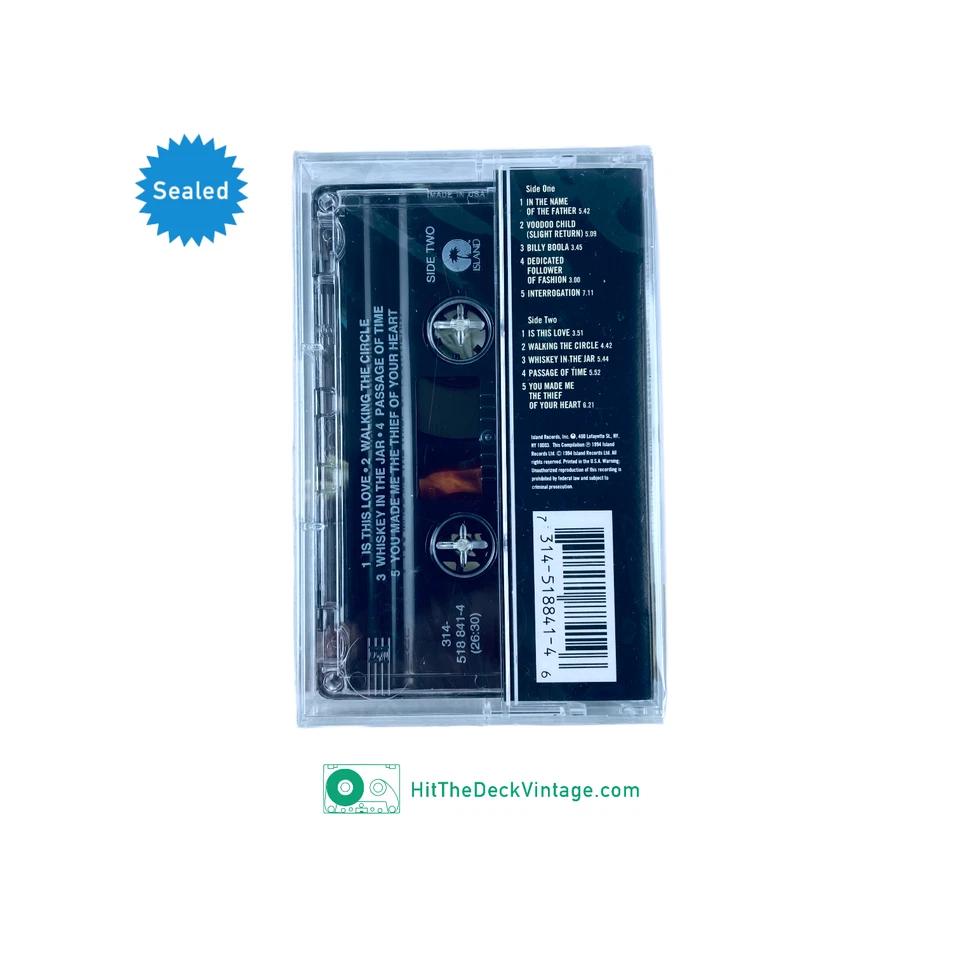 In The Name Of The Father Soundtrack Cassette Tape (1994) Sinead Bono SEALED - Image 2 of 3