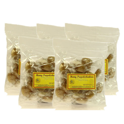 (23,90 EUR/kg) 5x 100g Propolis Honig Bonbons Propolisbonbons - Bild 1 von 1