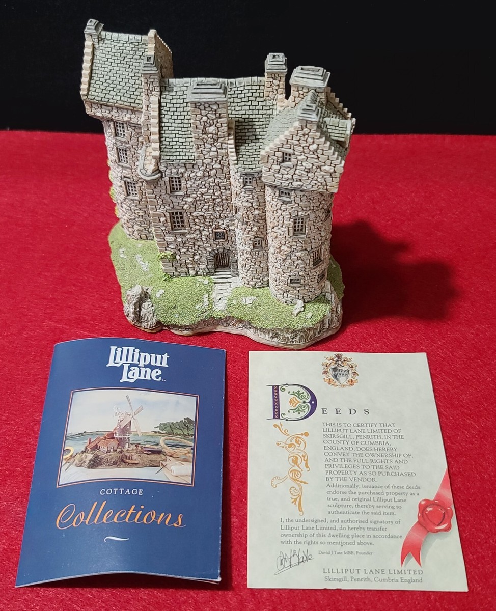 リリパットレーン305☆CLAYPOTTS CASTLE Lilliput Lane Claypotts Castle | eBay