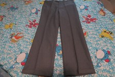 70s Mens VTG Sansabelt Stadium Collection Hampton Pants Grey Jaymar Ruby 36x31.5