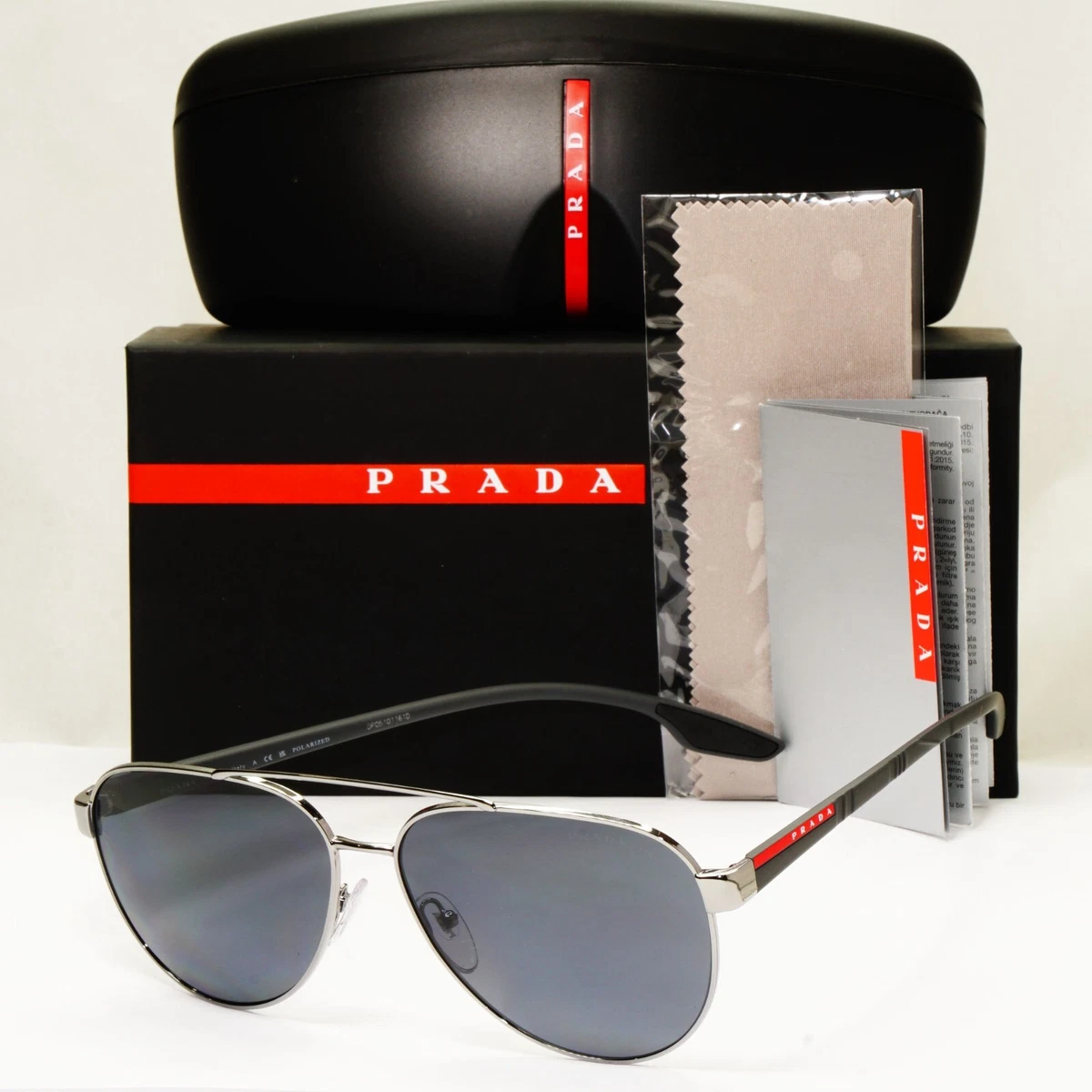 Prada sunglasses sales polarized lenses