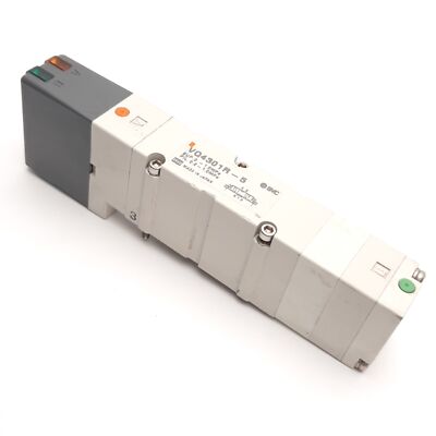 SMC VQ4301R-5 Solenoid Valve 0-1.0MPa, 3-Pos Closed Center, 24VDC Coil