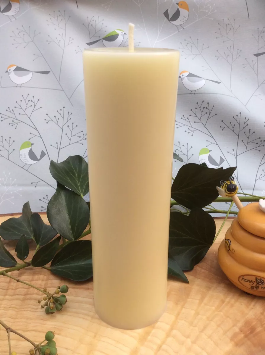 Beeswax Candle, Large Pillar