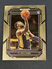 2023 Panini Prizm Draft Picks KJ Williams Rookie #28 LSU Tigers RC (F)