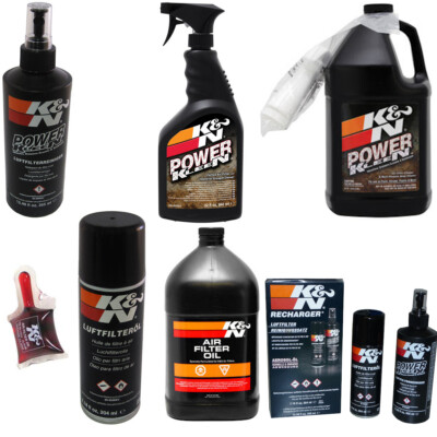 K&N Sports Air Filter Air Filter Cleaner Oil Kit Bottle Power Kleen FREE CHOICE