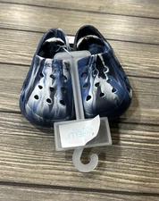 Capelli New York Blue White Slide On Summer Shoes Toddler 4 NWT