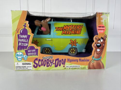 Machine à mystère vintage Scooby-Doo jouet Van Hanna-Barbera 1998 Boley - Photo 1 sur 7