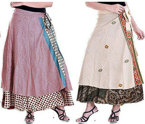 10 Pcs Lot Beach Wear Skirt New Vintage Long Silk Sarong Rapron Dress