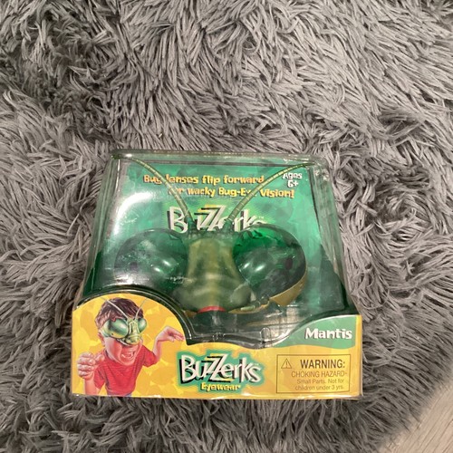 VINTAGE FACTORY SEALED Kids Sunglasses Buzzerks Eyewear Mantis Green - Picture 2 of 9