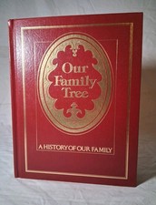 Vintage Family Tree Record Book / Our Family Tree A History Of Our Family 1977